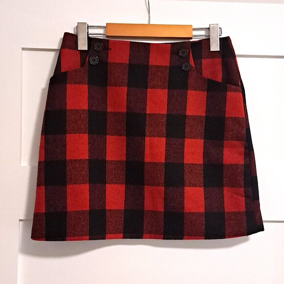 Mini plaid skirt Etam - Picture 1 of 7